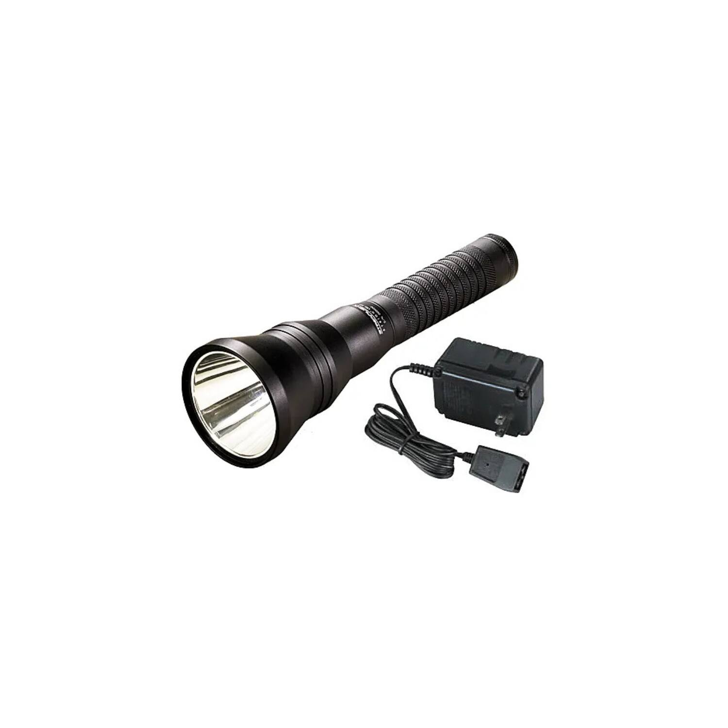 Left. Streamlight - Streamlight Strion HPL 615 Lumens Rechargeable Long Range Flashlight - white.