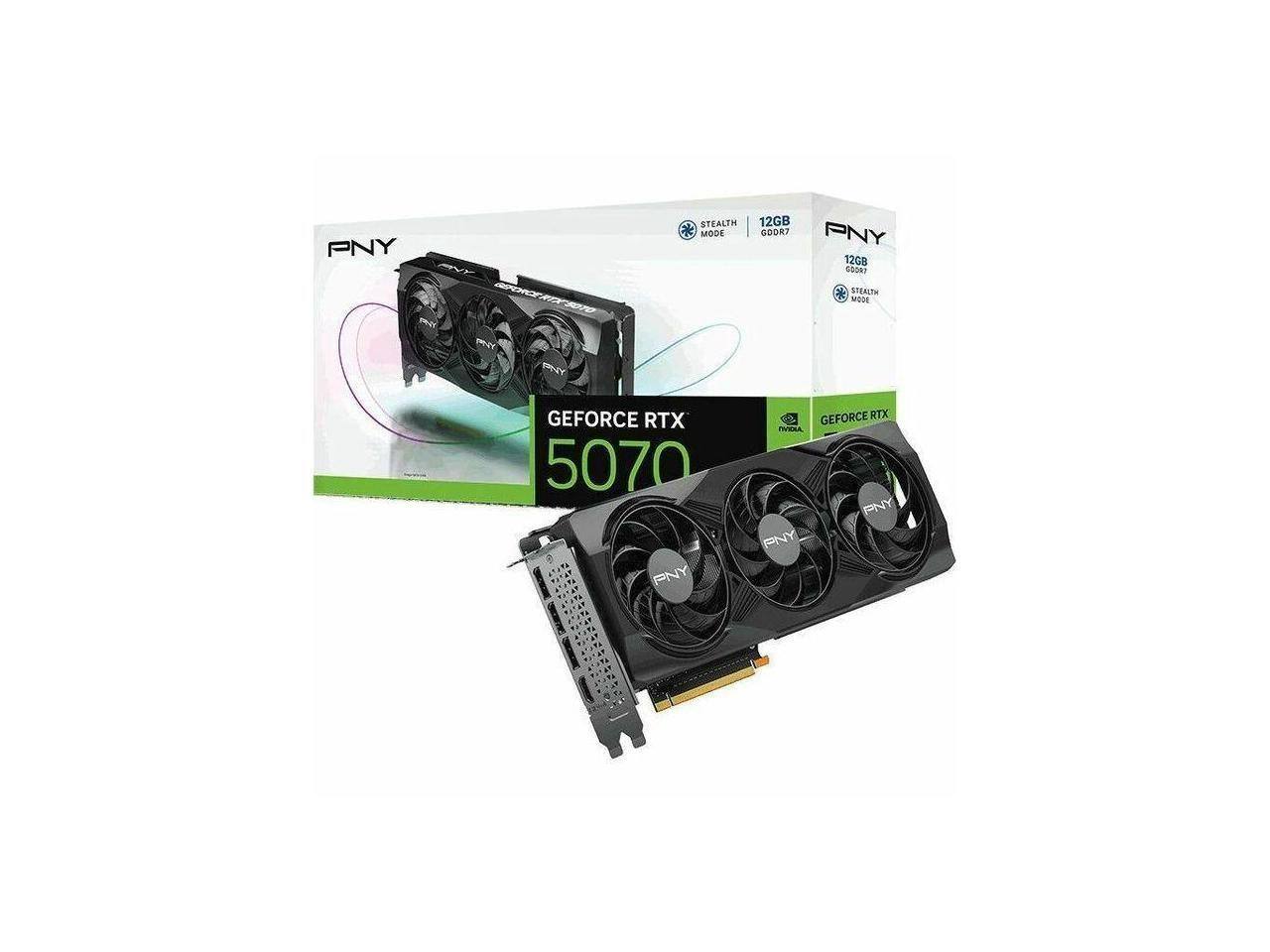 PNY 12GB GDDR6 STEALTH MODE GEFORCE RTX 5070