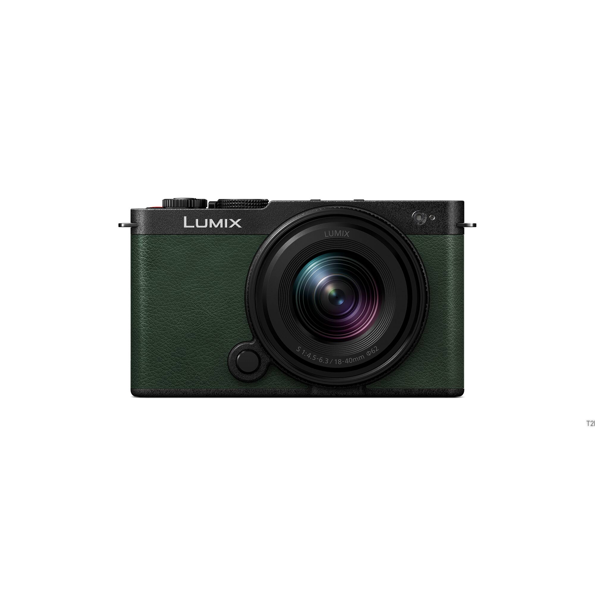 Panasonic - LUMIX S9 Full Frame Mirrorless Camera with 18-40mm F4.5-6.3 Lens - Dark Olive