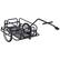 Front. Aosom - Aosom Bike Cargo Trailer, Bicycle Trailer, Heavy-Duty Bike Wagon Cart, Foldable Compact Storage - Black.