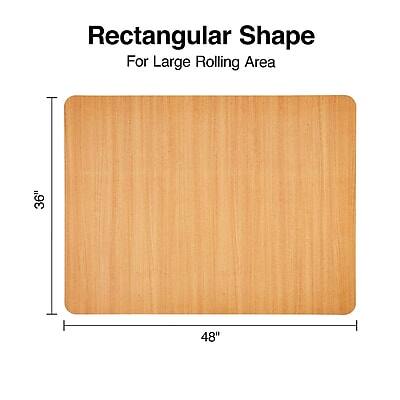 Rectangular Shape  
For Large Rolling Area  

36" x 48"