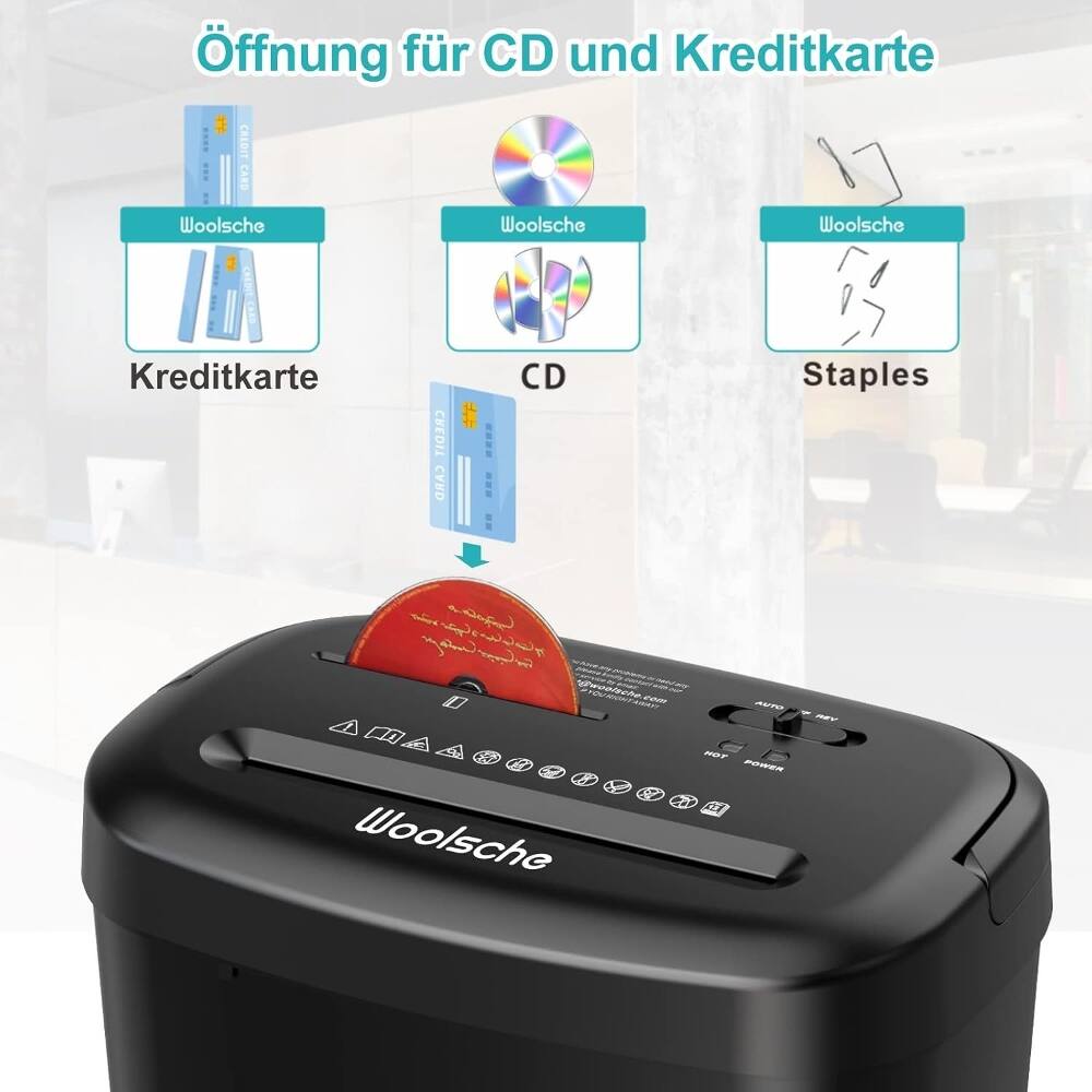 Öffnung für CD und Kreditkarte

Woolsche
Kreditkarte

Woolsche
CD

Woolsche
Staples