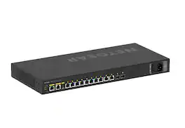 NETGEAR - GSM4212PX Managed L2/L3 Gigabit Ethernet (10/100/1000) Power over Ethernet (PoE) 1U Black