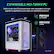 EXPANDABLE MID-TOWER PC
Built in a mid-size ATX standard tower case, expandable with easy upgrade compatibility so you keep your machine future proof.
16.1" 9.1" PREMIUM BUILT CHASSIS RGB CASE LIGHTING
18.8" *Mini-ITX Tower