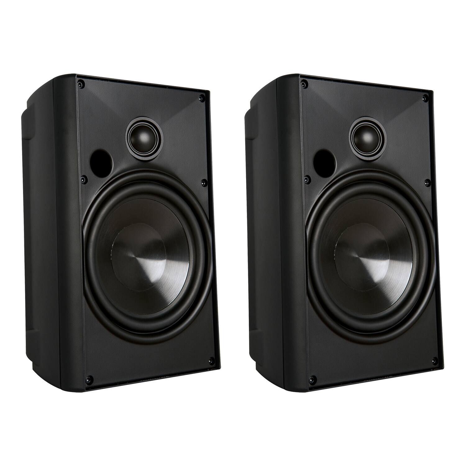 Front. Proficient Audio - Proficient Audio Aw525blk Aw525 125-watt 5-1/4-in. Indoor/outdoor Speaker Set (black) - black.