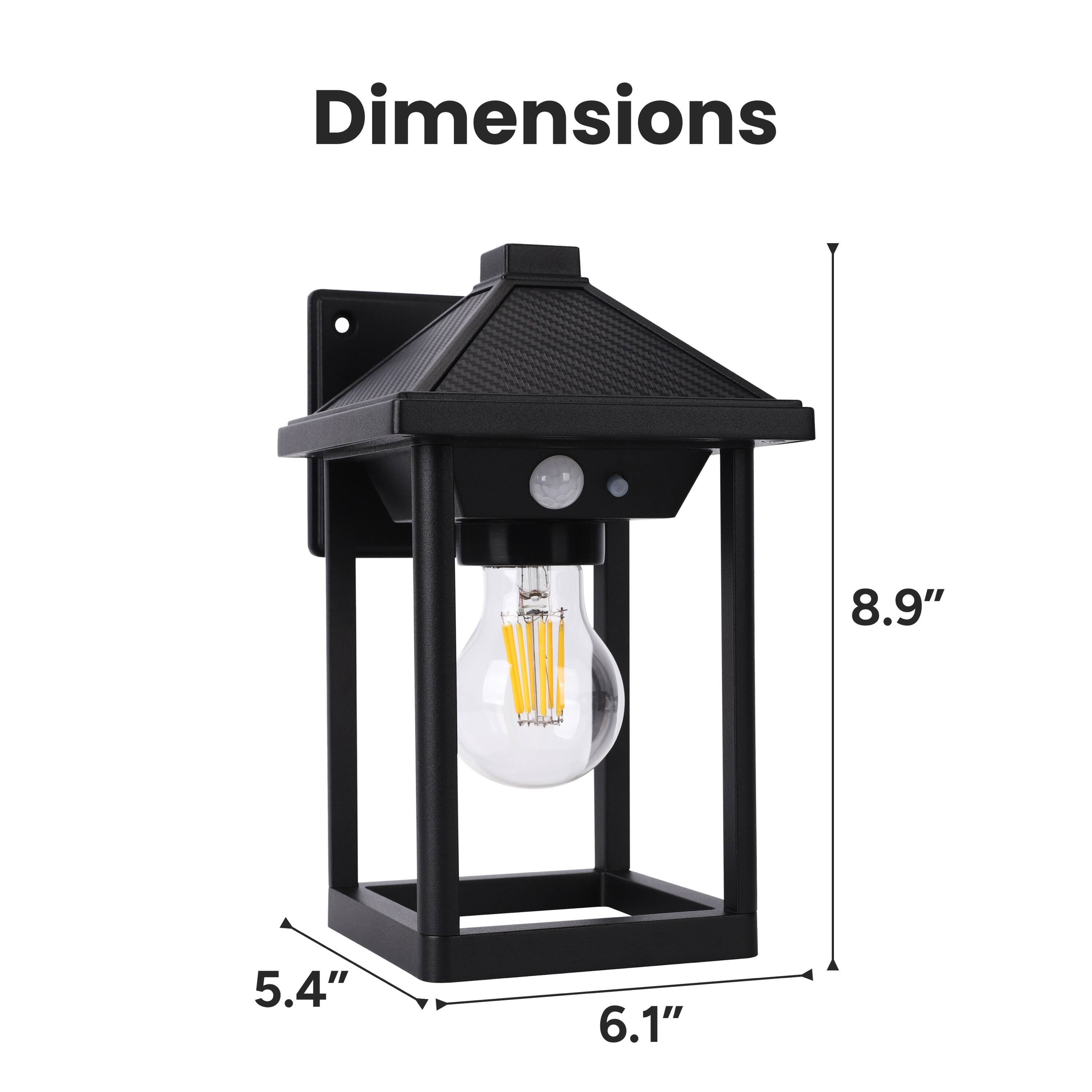 Dimensions: 8.9" x 6.1" x 5.4"