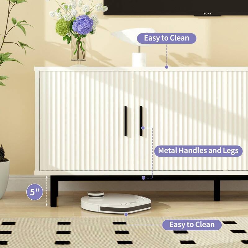 - Easy to Clean
- Metal Handles and Legs
- 5"