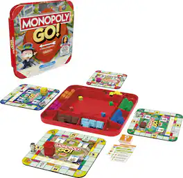 Hasbro - Gaming - Monopoly GO! Board Game - GAMES (MISC) - Multicolor