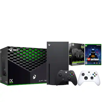 XBOX SERIES X
1TB SSD
100%
CHARGEDOCK
LEGO BATMAN