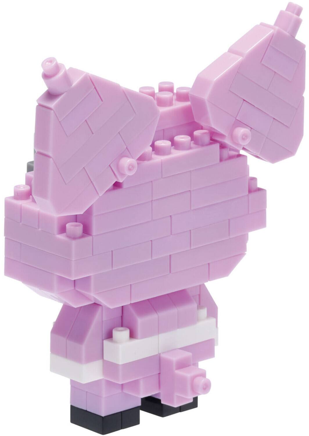 Alt View 1. Bandai - Nanoblock - Sanrio - Character Collection - Kuromi (Ninja) Building Kit   - COLLECTIBLES - Multicolor.