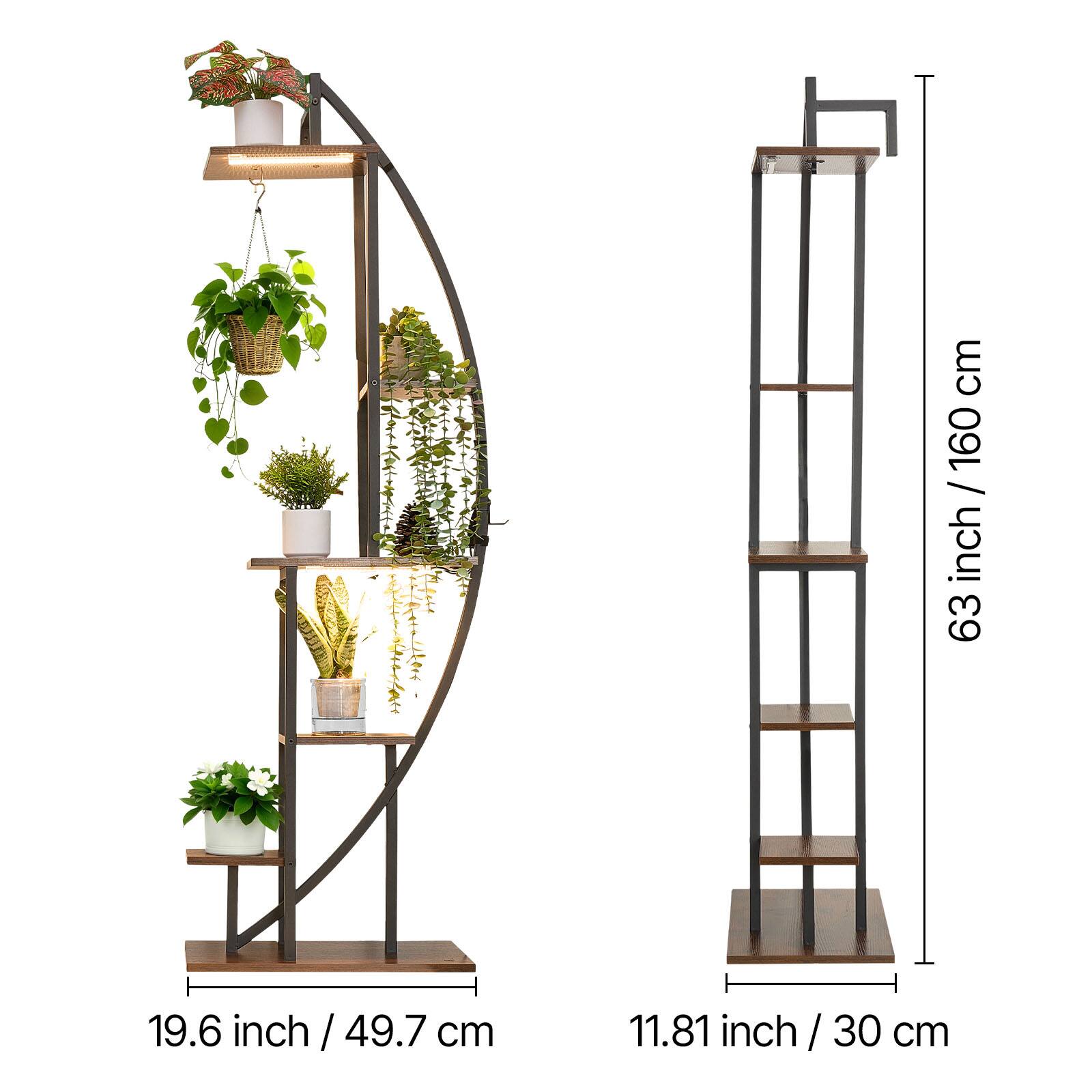 - Height: 63 inch / 160 cm
- Width: 19.6 inch / 49.7 cm
- Depth: 11.81 inch / 30 cm