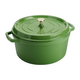 Staub - Cast Iron 7-qt Round Dutch Oven - Pistachio