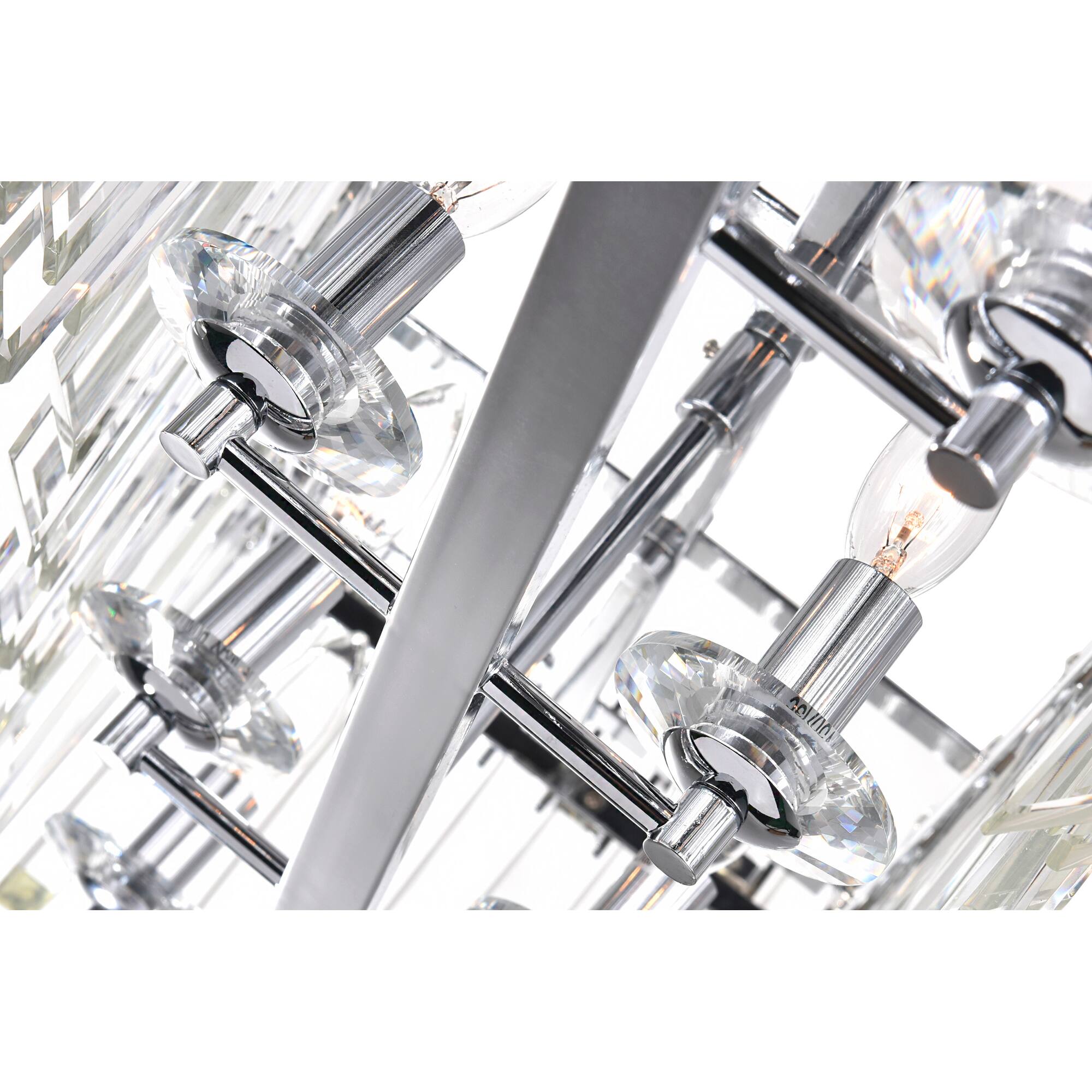 Alt View 1. CWI Lighting - Henrietta 10 Light Chandelier With Chrome Finish - Chrome.