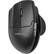 Front. Contour Design - Unimouse Ergonomic Wireless Mouse for Left-Handed - Black.