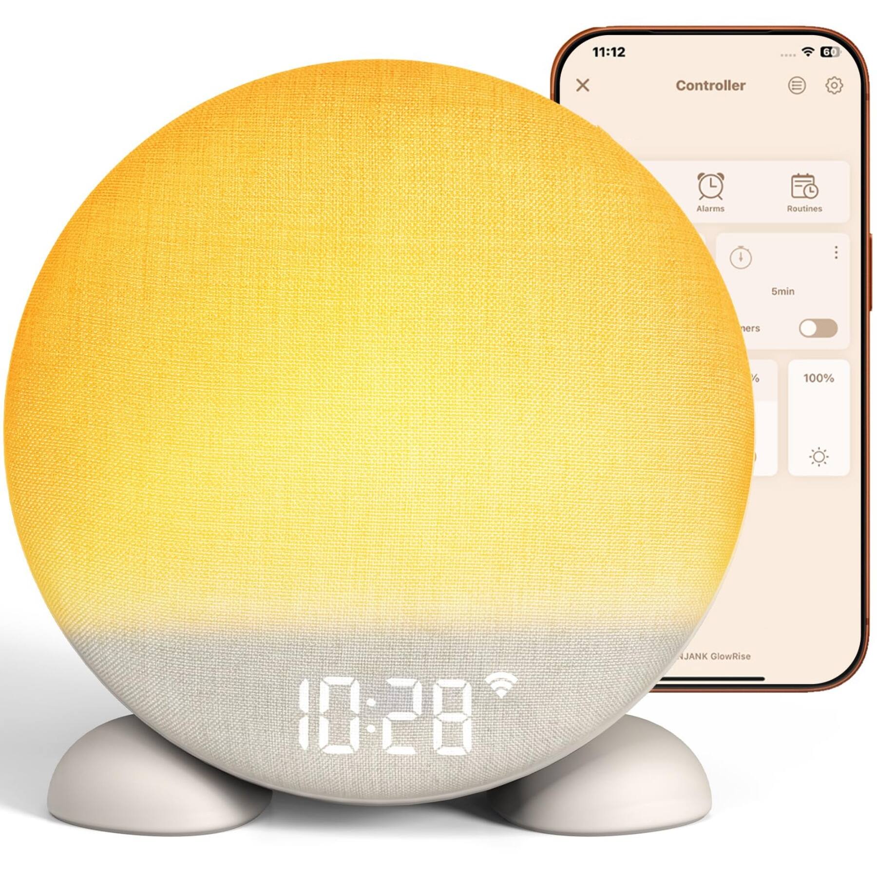 11:12  
60  
X  
Controller  
Alarms  
Routines  
5min  
100%  
10-28  
JANK GlowRise