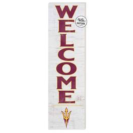 Jardine - Arizona State Sun Devils 10'' x 35'' Indoor/Outdoor Welcome Sign - Maroon