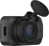 Garmin - Dash Cam Mini 3 Ultracompact 1080p Dash Cam with a 140-degree Field of View and built-in Clarity Polarizer - Black - Front_Zoom