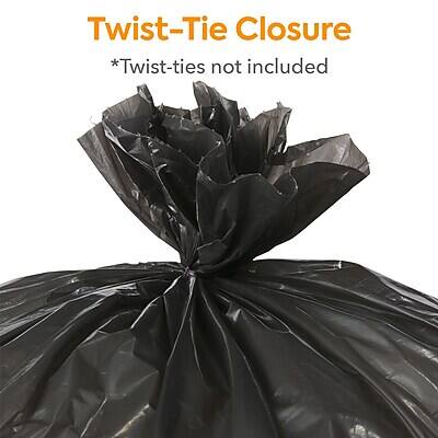 Twist-Tie Closure  
*Twist-ties not included