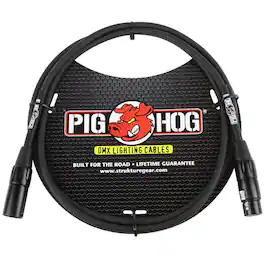 Pig Hog - 5' 3-Pin XLR DMX Lighting Cable