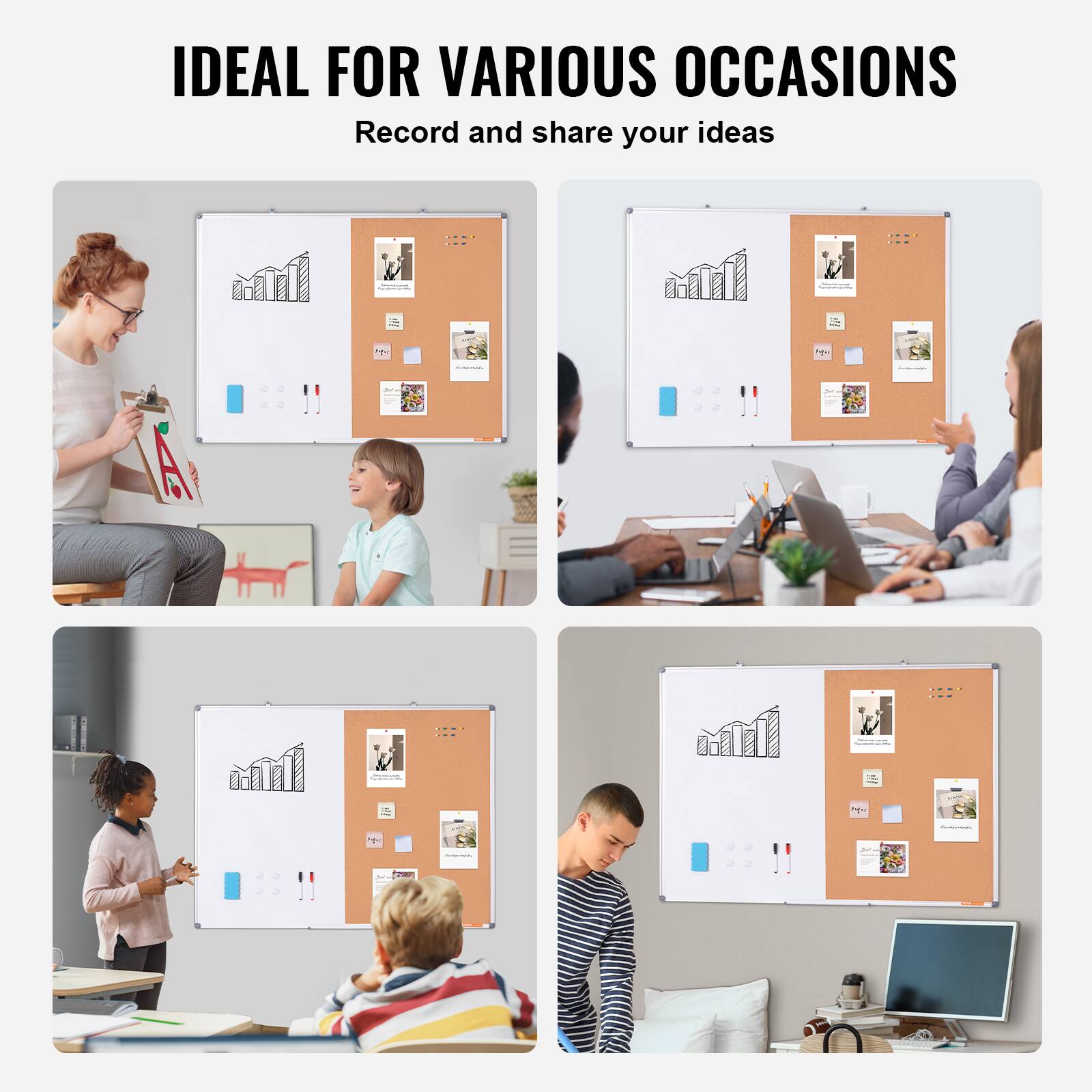 IDEAL FOR VARIOUS OCCASIONS
Record and share your ideas