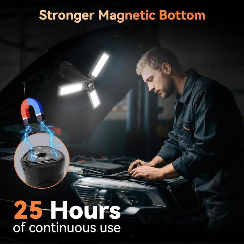 Stronger Magnetic Bottom  
25 Hours of continuous use