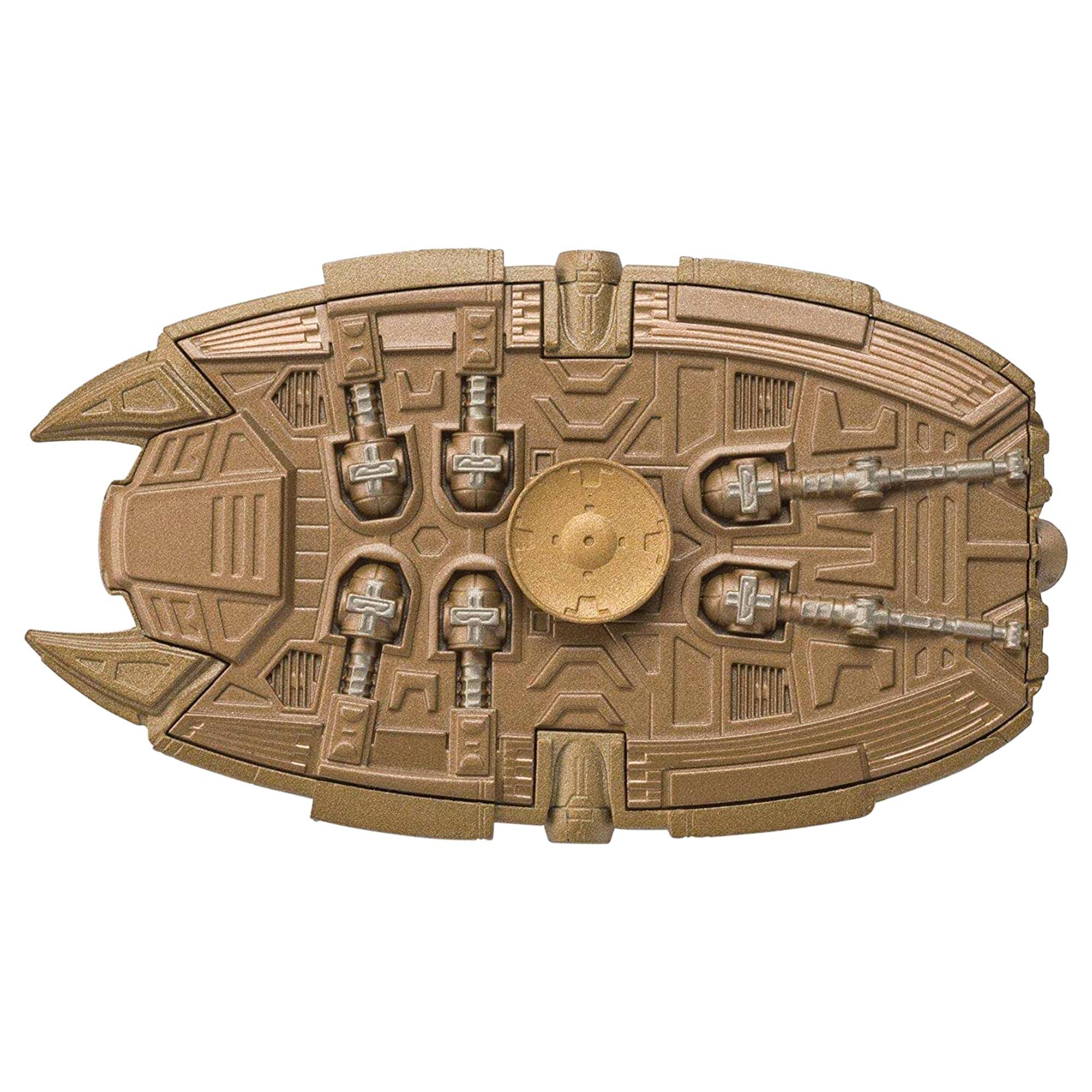 Alt View 4. Eaglemoss - Eaglemoss Star Trek Starship Replica | 22nd-Century Ferengi Starship - Brown.