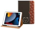 Front. DTTO - Case for iPad 9th/8th/7th Generation 10.2 Inch 2021/2020/2019, Premium Leather Folio Stand - Auto Wake/Sleep - Bear.