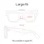 Large fit 152.2mm 49.3mm 22mm 155mm. Also available in regular fit.