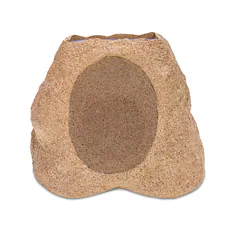 Front. Victrola - Outdoor Wireless Bluetooth Solar Rock Speaker Connect (Each) - Sand.
