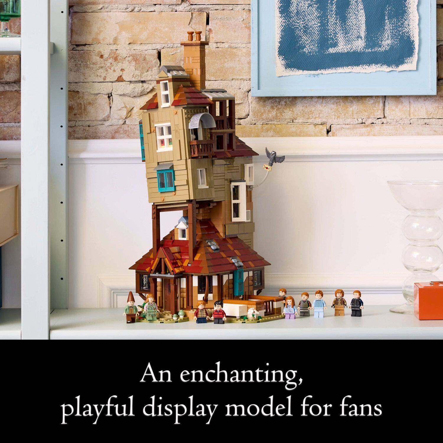 An enchanting, playful display model for fans