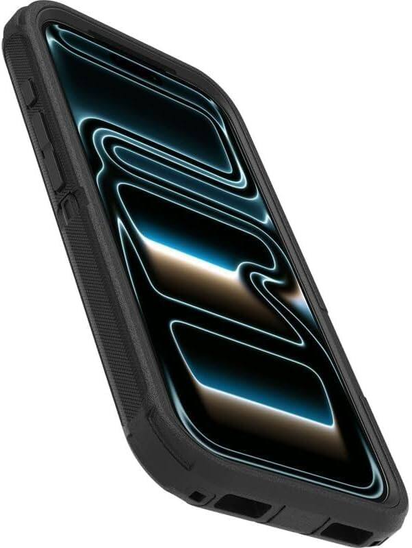 Alt View 1. OtterBox - OtterBox iPhone 17 Pro (Only) Defender Series Case - Holster Clip Included - Snaps on MagSafe - Tough - Rugged & Durable - Black.