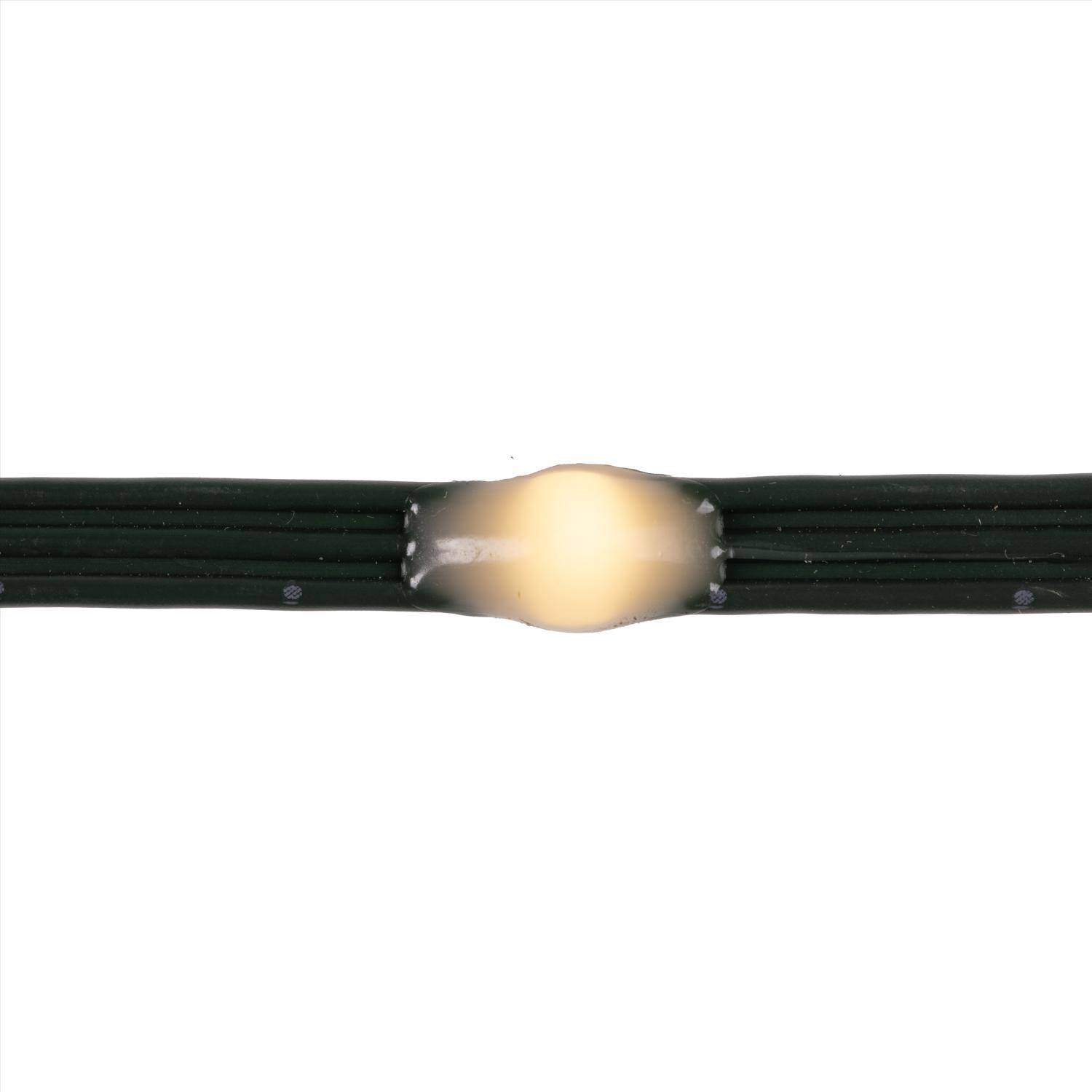 Left. Celebrations - Celebrations Platinum LED RGB 100 ct String Christmas Lights 17 ft..