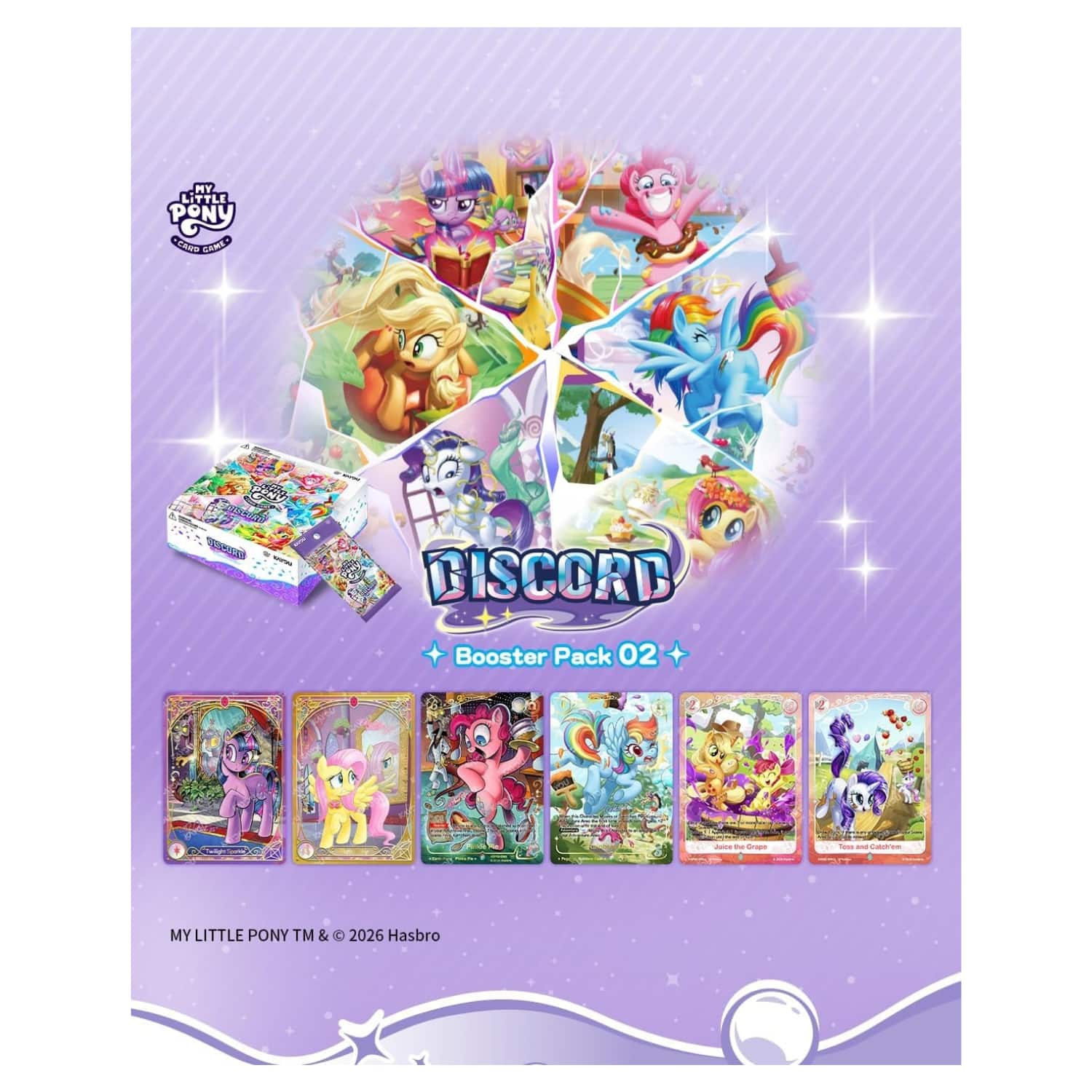 Hasbro Kayou My Little Pony TCG: Discord Booster Box - Best Buy