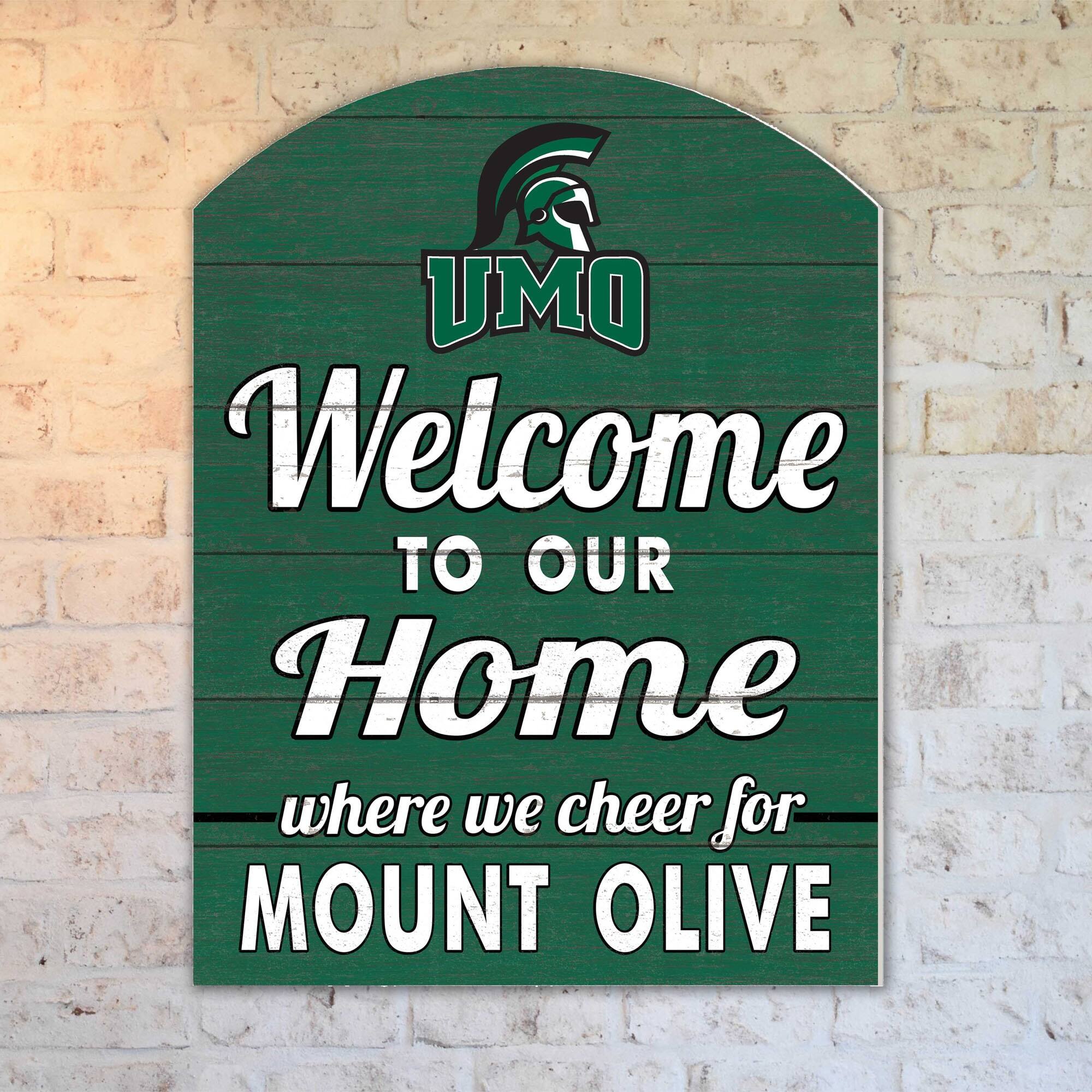 UMO Welcome to our Home where we cheer for MOUNT OLIVE