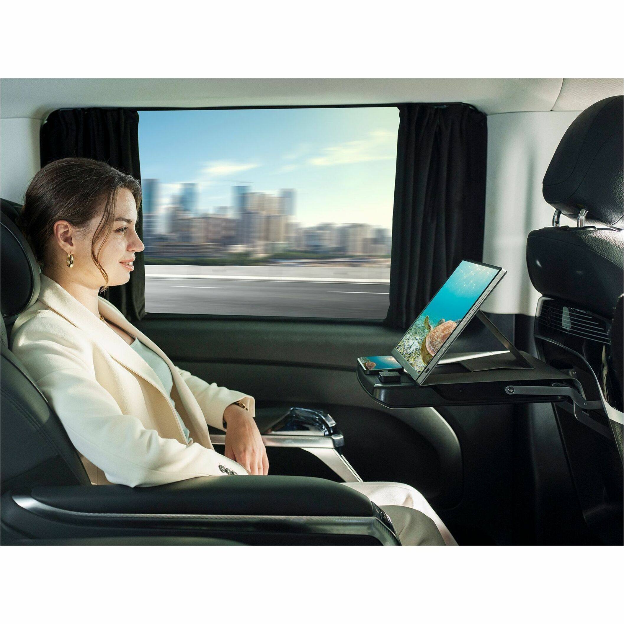 Alt View 40. ViewSonic - VG1656N 16" IPS LCD 1200P Wireless Portable Monitor (USB-C) - Black.