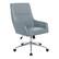 Angle. OSP Home Furnishings - Modern Scoop Office Chair - Charcoal.