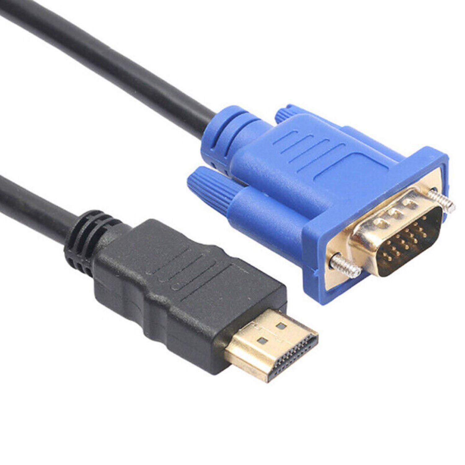Sanoxy HDMI Male To VGA Male Video Converter Adapter Cable For PC DVD ...