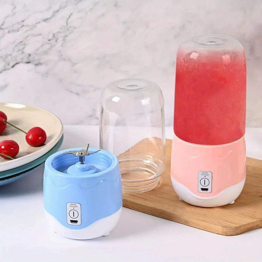 Forest'nSky USB Rechargeable Mini Juicer Cup Portable Wireless Blender ...