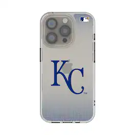 Keyscaper - MLB - Kansas City Royals Linen Logo iPhone Clear Case - 14 - Multicolor