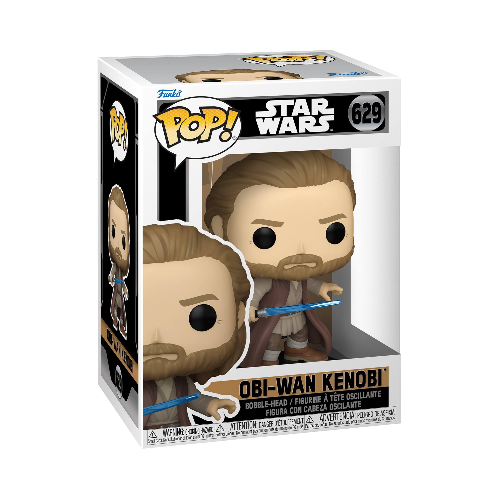 Angle. Funko - POP! Vinyl: Star Wars- Obi-Wan Kenobi.