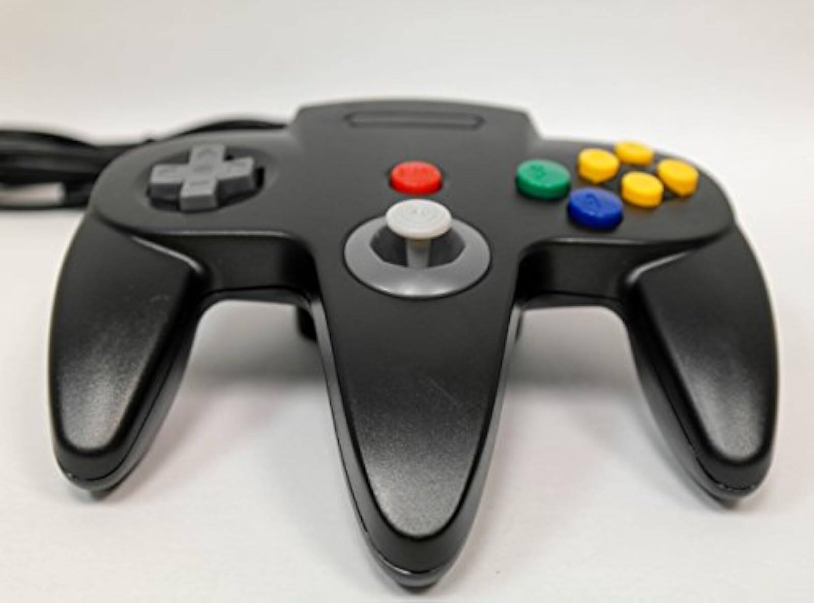 Alt View 1. Mars Devices - N64 USB Controller - Black - For Window, Mac, and Linux - Black.