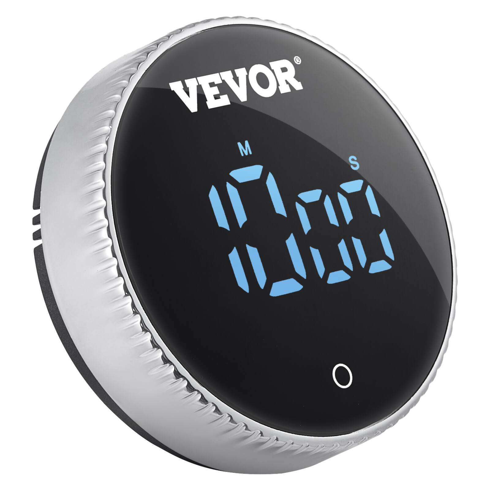 Alt View 5. VEVOR - Digital Kitchen Timer, Magnetic Countdown Countup Timer with 3-inch Large LED Display, 3 Volume Levels - Black.