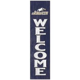 Jardine - Juniata Eagles 12" x 48" Outdoor Leaner Welcome Sign - Navy