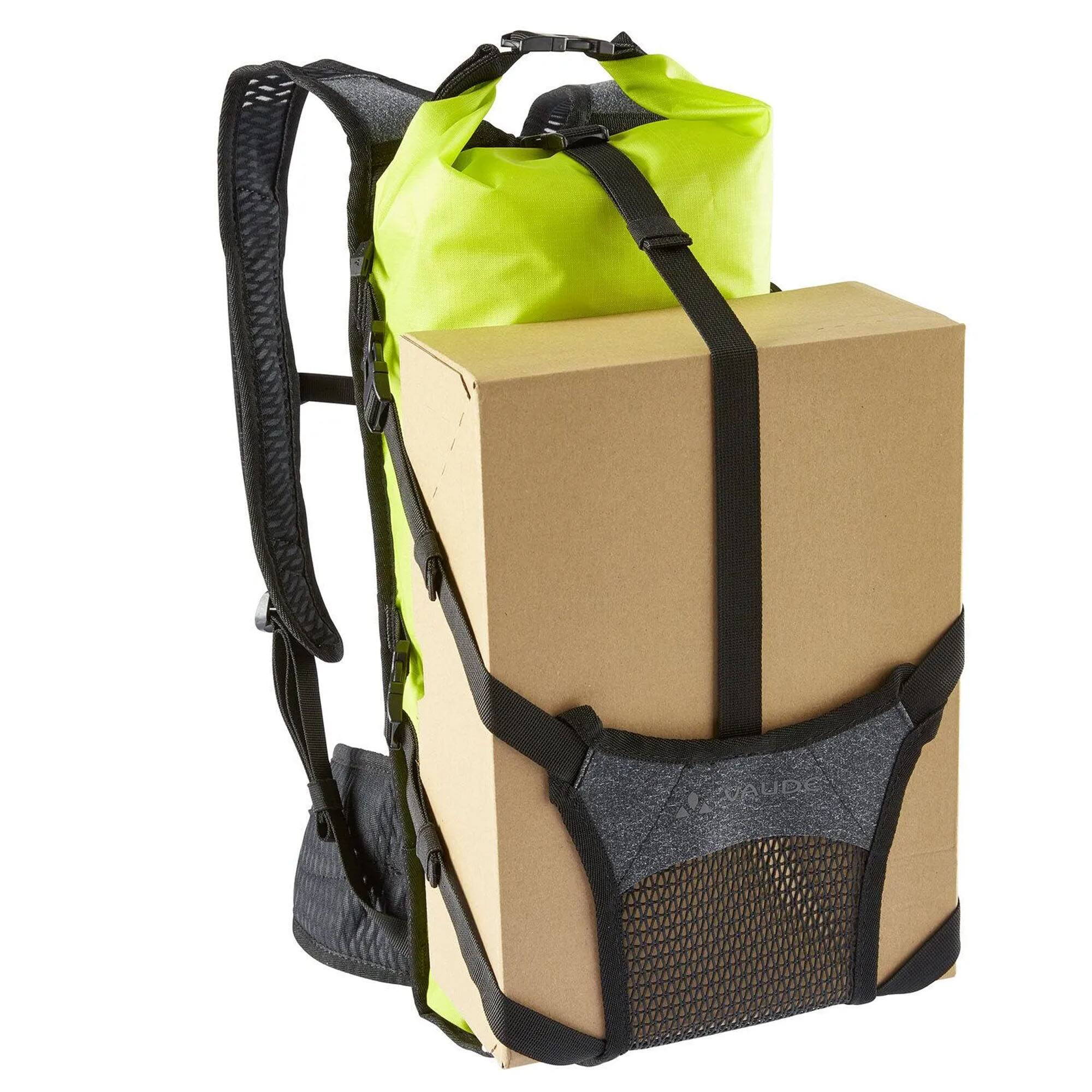Alt View 5. VAUDE - Vaude Trailpack II Waterproof Cycling Backpack - Bright Green/ Black - Bright Green/Black.