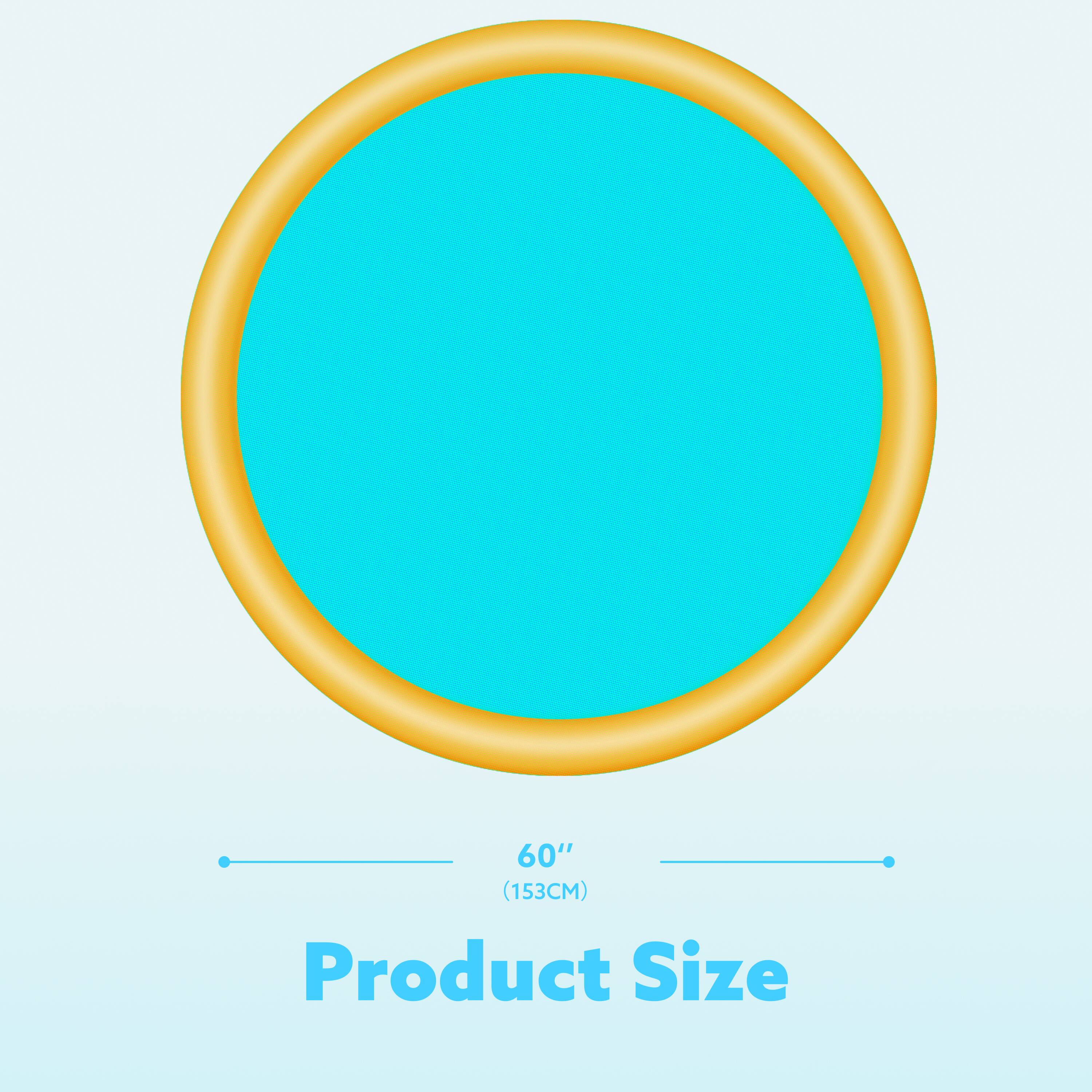 60" (153CM) Product Size
