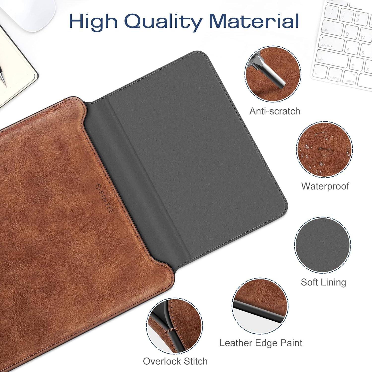 High Quality Material

- Anti-scratch
- Waterproof
- Soft Lining
- Leather Edge Paint
- Overlock Stitch