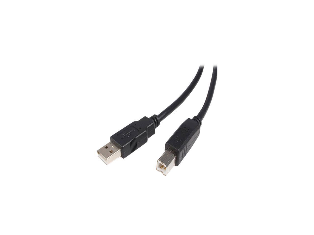 Front. StarTech.com - StarTech.com USB2HAB10 10 ft. USB 2.0 A to B Cable - M/M.