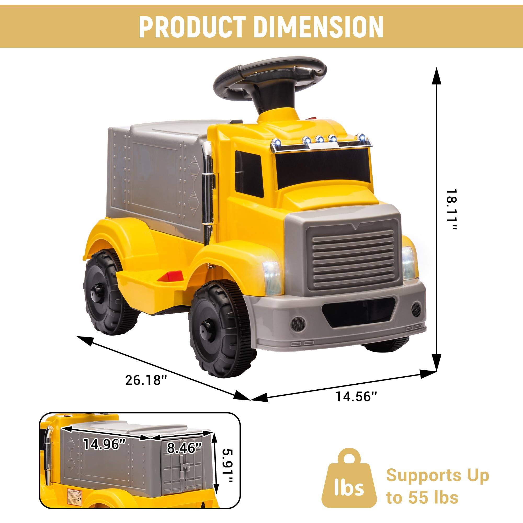 PRODUCT DIMENSION

- Length: 26.18"
- Width: 14.56"
- Height: 18.11"
- Bed Length: 14.96"
- Bed Width: 8.46"
- Bed Height: 5.91"

Supports Up to 55 lbs