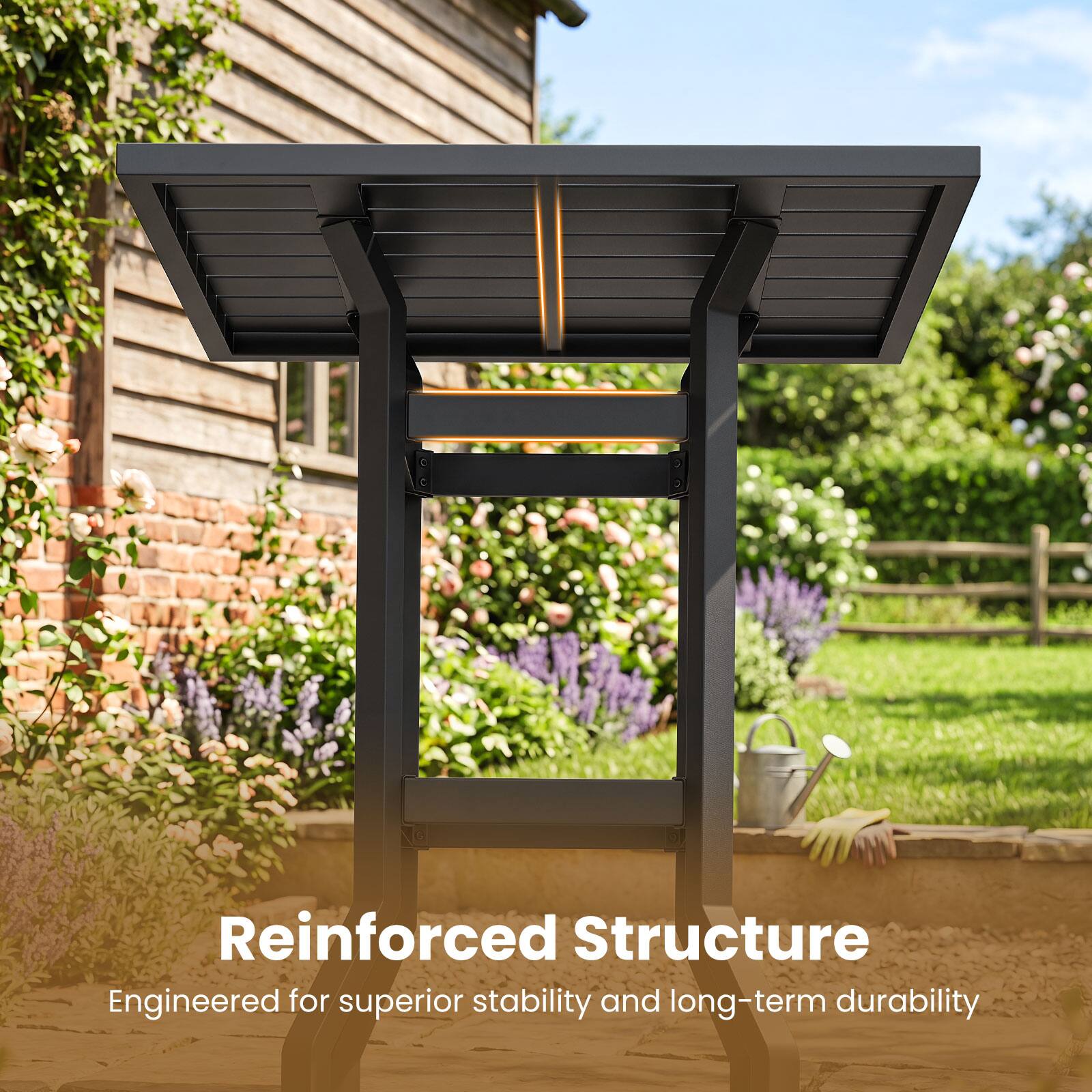 Reinforced Structure  
Engineered for superior stability and long-term durability