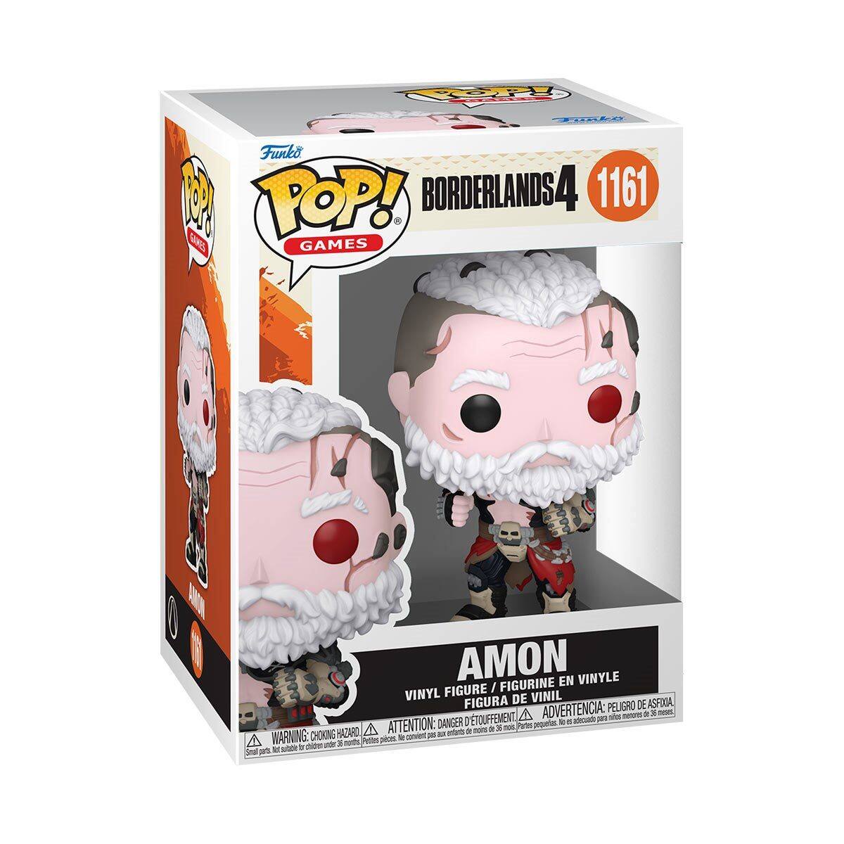 Coy FIAko Funko P POP! BORDERLANDS4 1161 GANES GAMES AMON EN VINYLE FIGURE / FIGURINE VINYL DE VINIL FIGURA PELIGRO DE ASFIDA ETOUFFEMENT A ADVERTENCIA: - nogttr dE - I 1 E adfecuado pe4 A ATTENTION: DANGER   nos Partes pequetes HAZARO antants - m WARNING: CHOKING Sr conviert - - nonths Petites pieces chie u 3 T utabc i Seal a